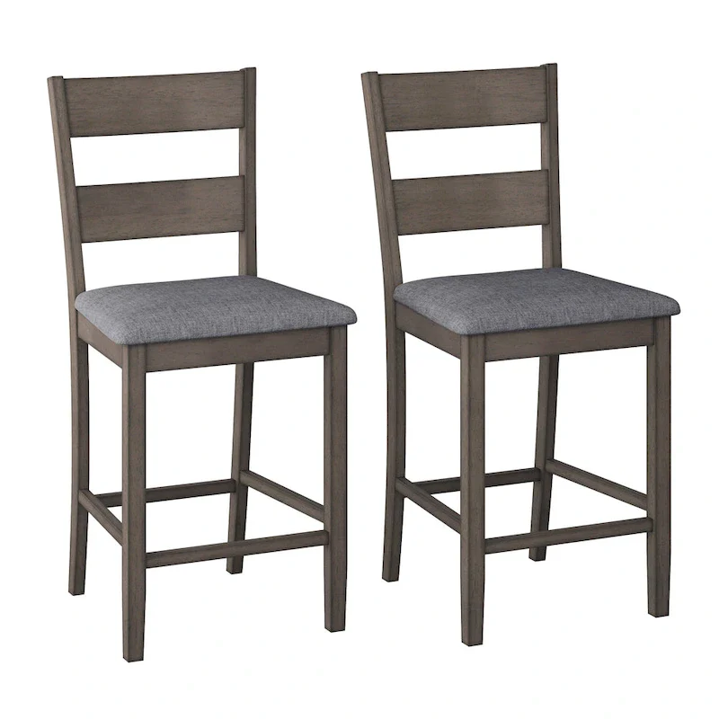Tuscany Upholstered Counter Height Dining Chair (2-Pack)