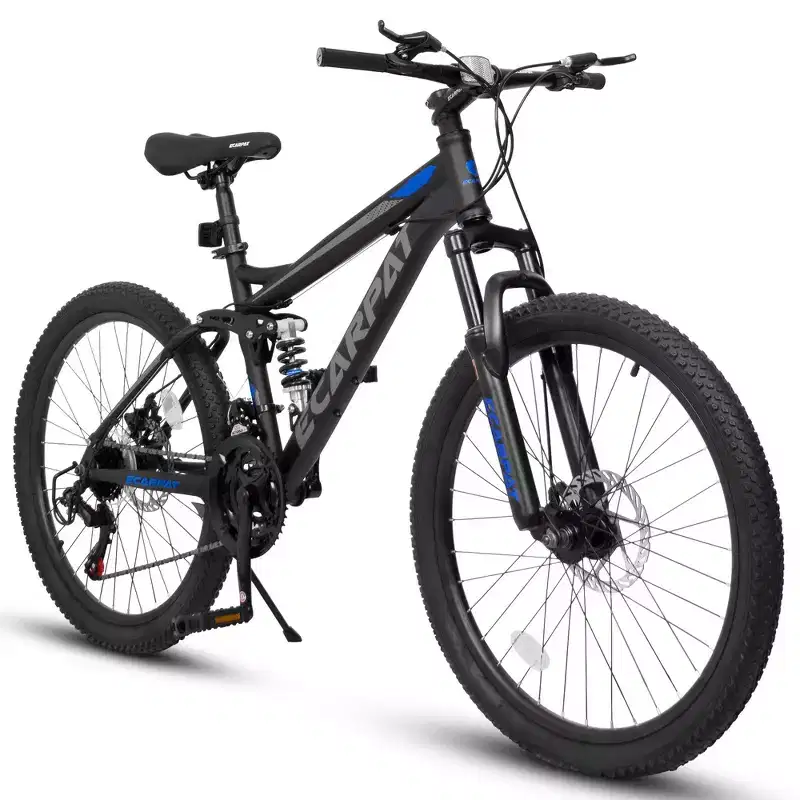 Sturdy Steel Frame for Adults, Commuting, Travel and Off-Road Cycling