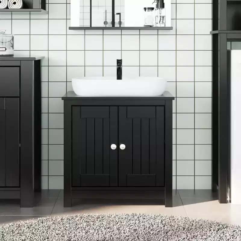 Bathroom Sink Cabinet Vanity Cupboard Solid Wood Pine