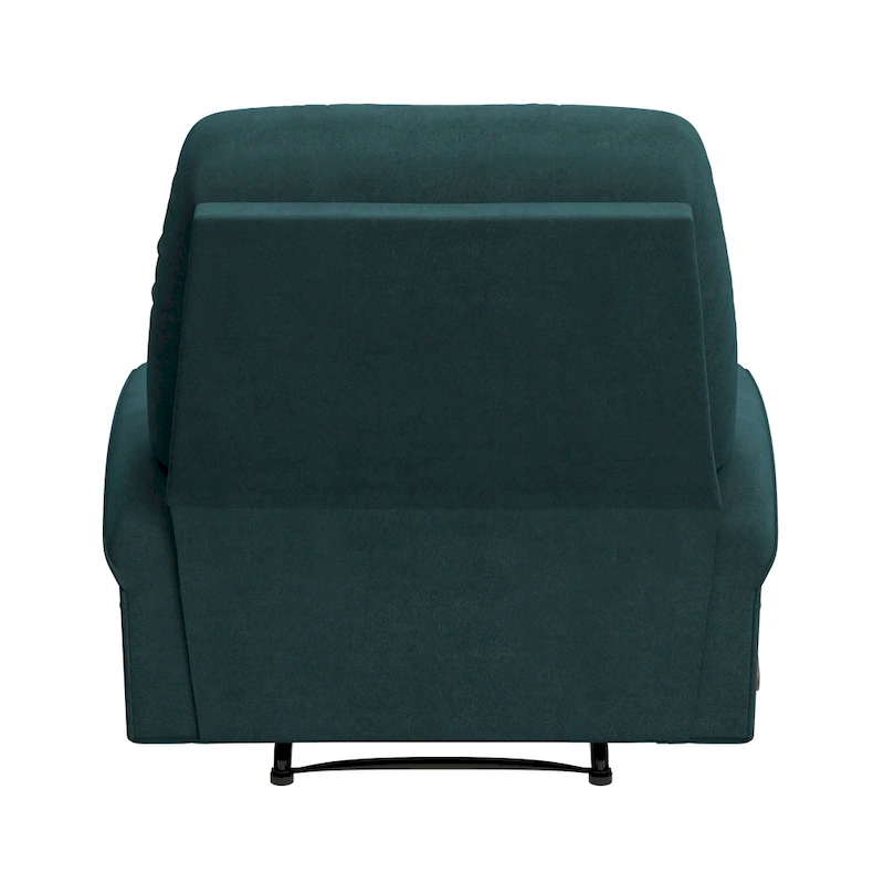 ProLounger Beck Wall Hugger Medium Blue Microfiber Recliner
