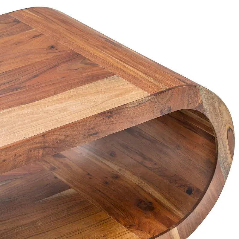 Mango Wood Cocktail Table - 51x23x18