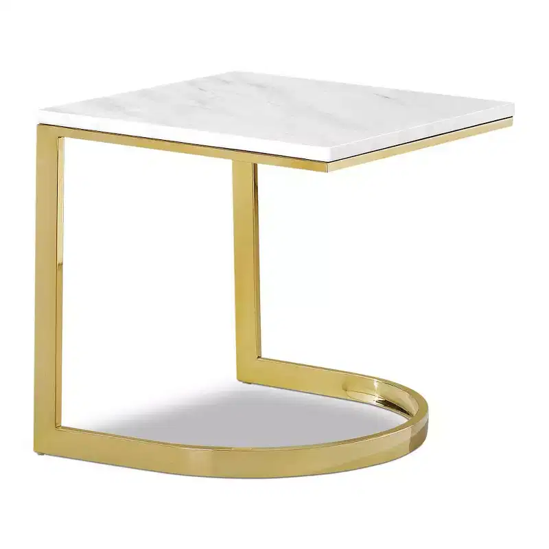 Meridian Furniture,London Gold End Table