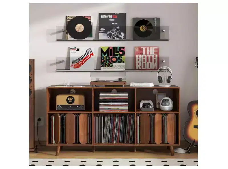 MDF Board Vinyl Record Player Cabinet,