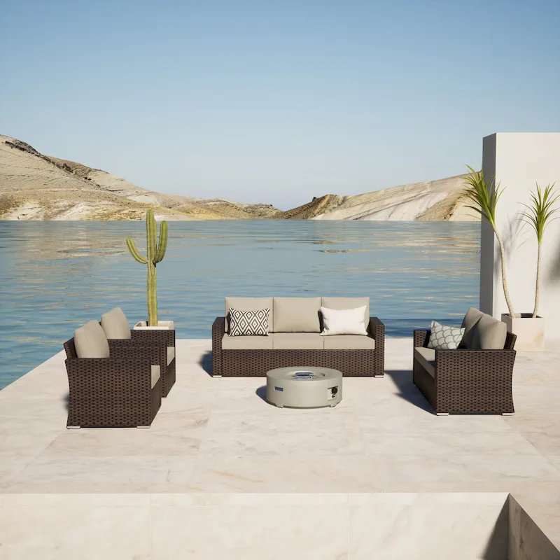 Laguna 5-piece Fire Seating Set