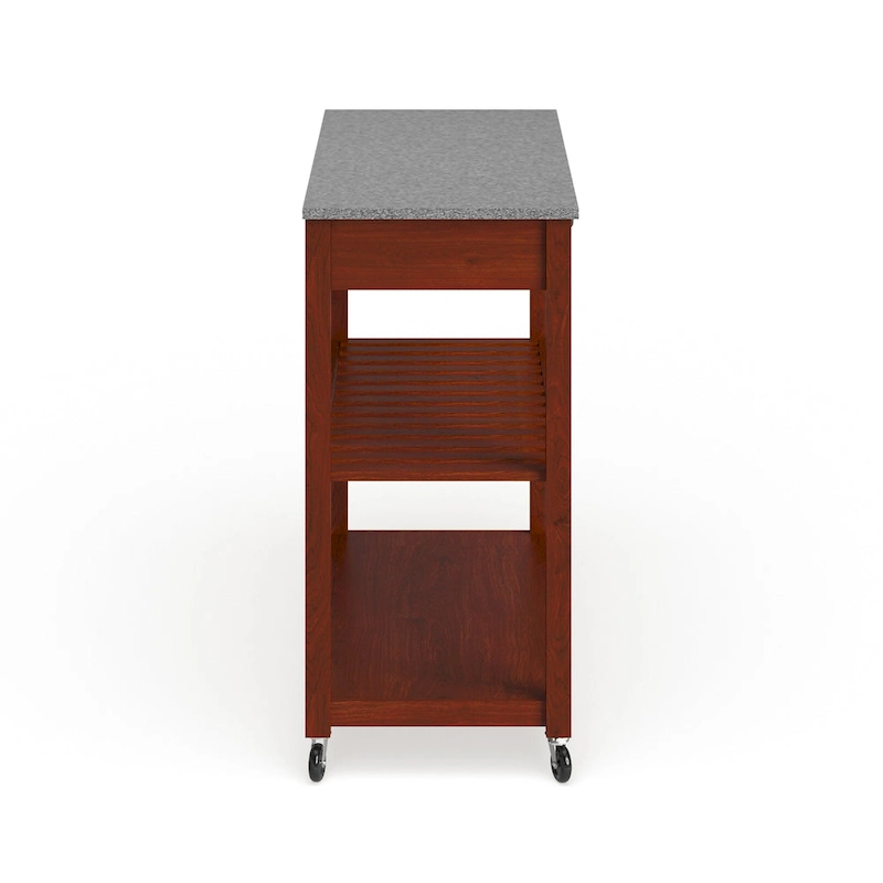 Crosley Solid Granite Top Kitchen Cart/ Island - 17d x 43w x 35h
