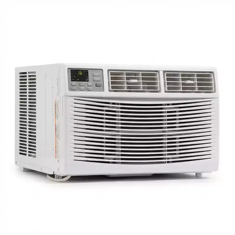 10000 BTU Window Air Conditioner Unit with Remote Control, Cools Rooms Up to 450 Sq ft, 3 Cooling & Fan Speeds Quiet Operation, Easy Install Kit