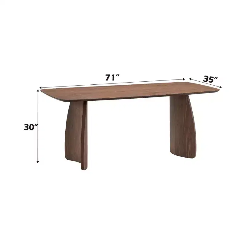 GDFStudio Neihart Fabric and Rubberwood 5 Piece Dining Set with Curved Base Design
