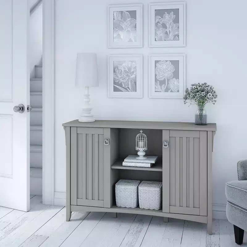 Salinas Accent Storage Cabinet with Doors - Bush Furniture