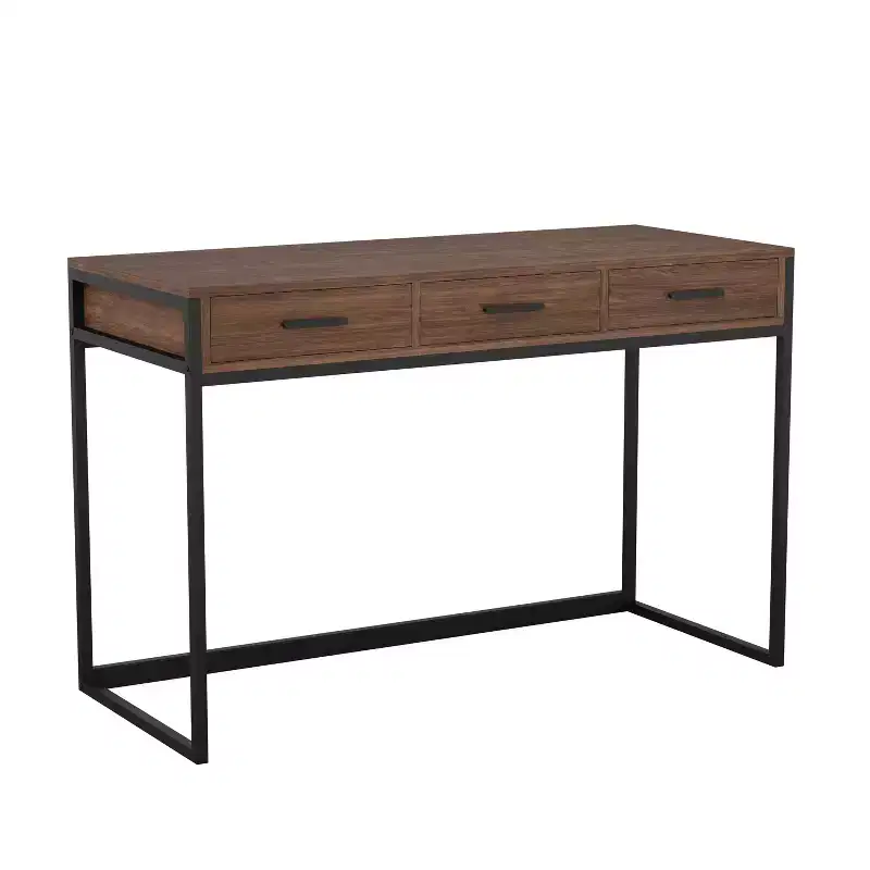 Martha Stewart Ollie Home Office Desk with 3 Drawers
