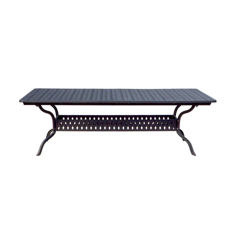 St.Cruz 11-Piece Patio Dining Set with 42 x 92 / 42 x 120 Extension Table