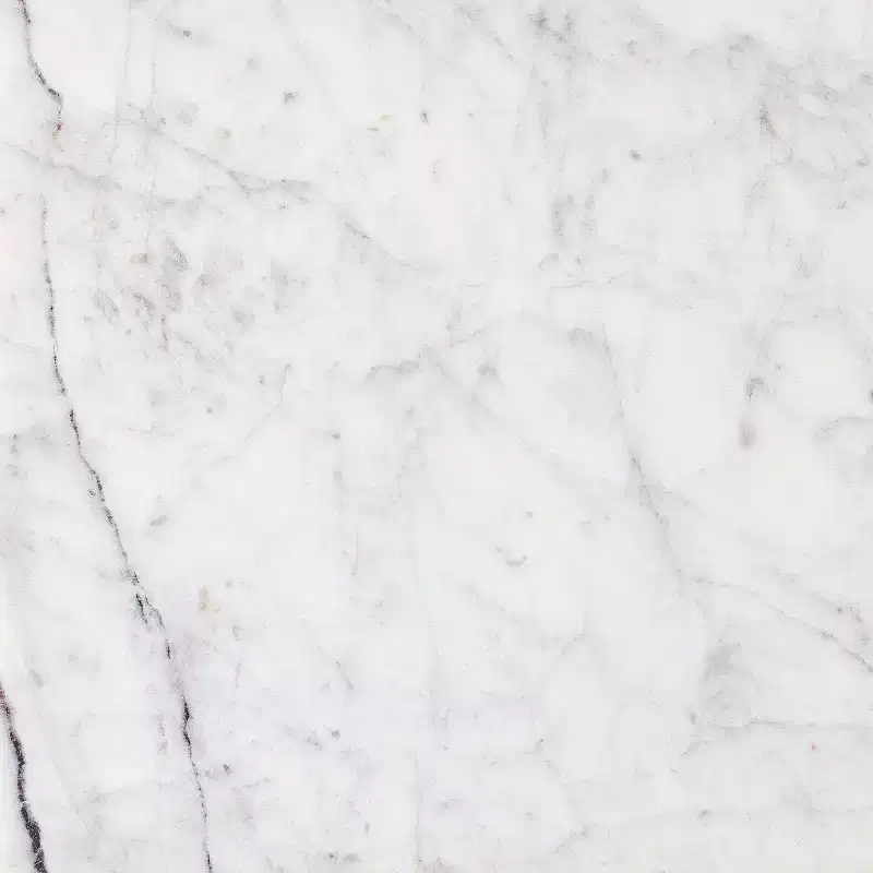 Metal and Marble Coffee Table White Carrara Marble/Dark Bronze