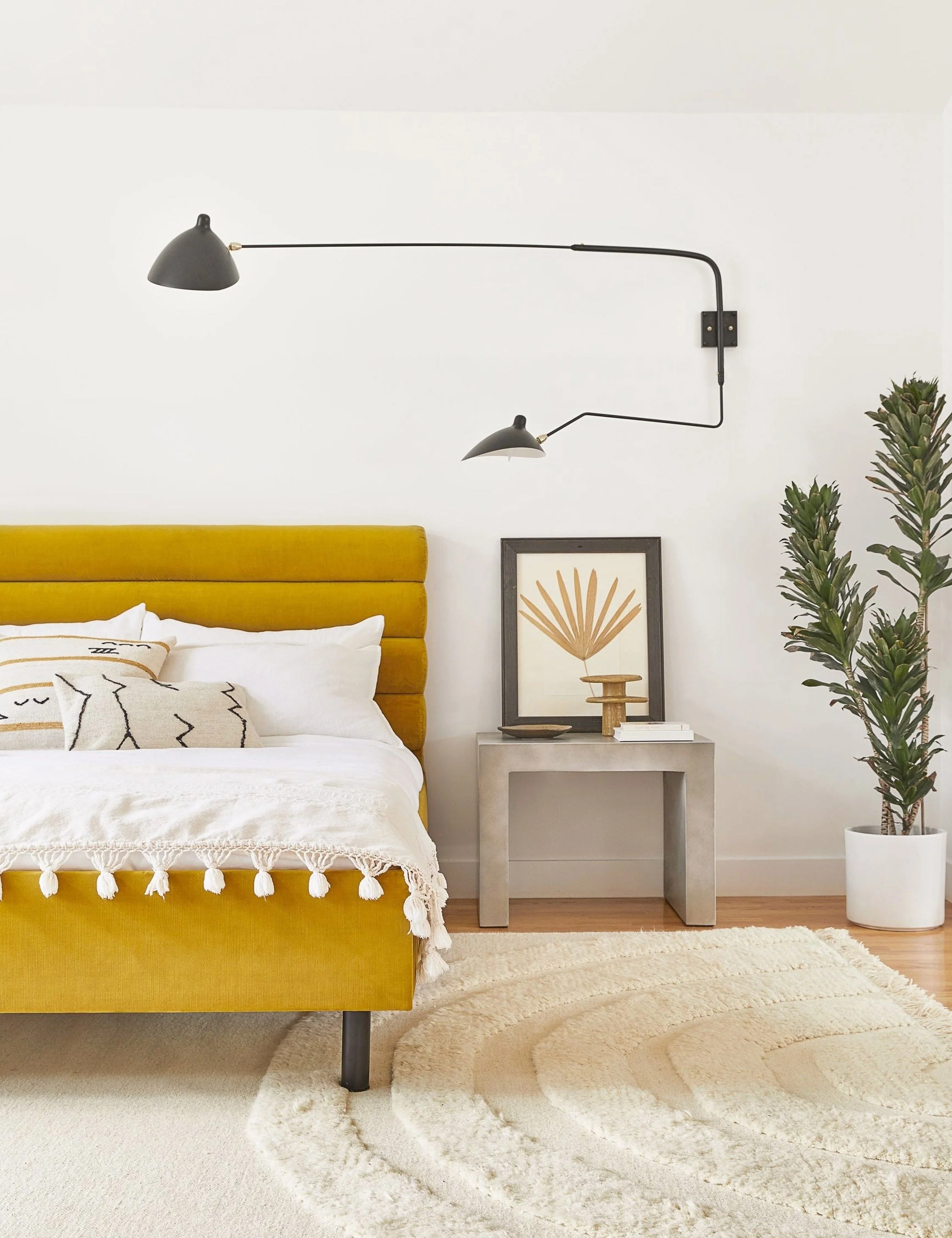 Side Table - Solid concrete and a sleek, simple design keep this side table ultra-modern and cool