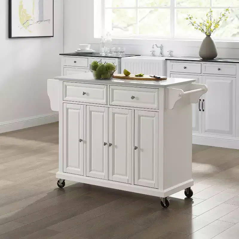 Full Size Granite Top Kitchen Cart - Crosley