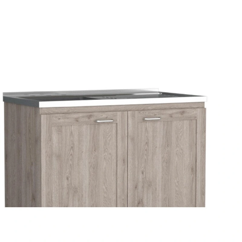 Zurich Cabinet Set, Two Shelves