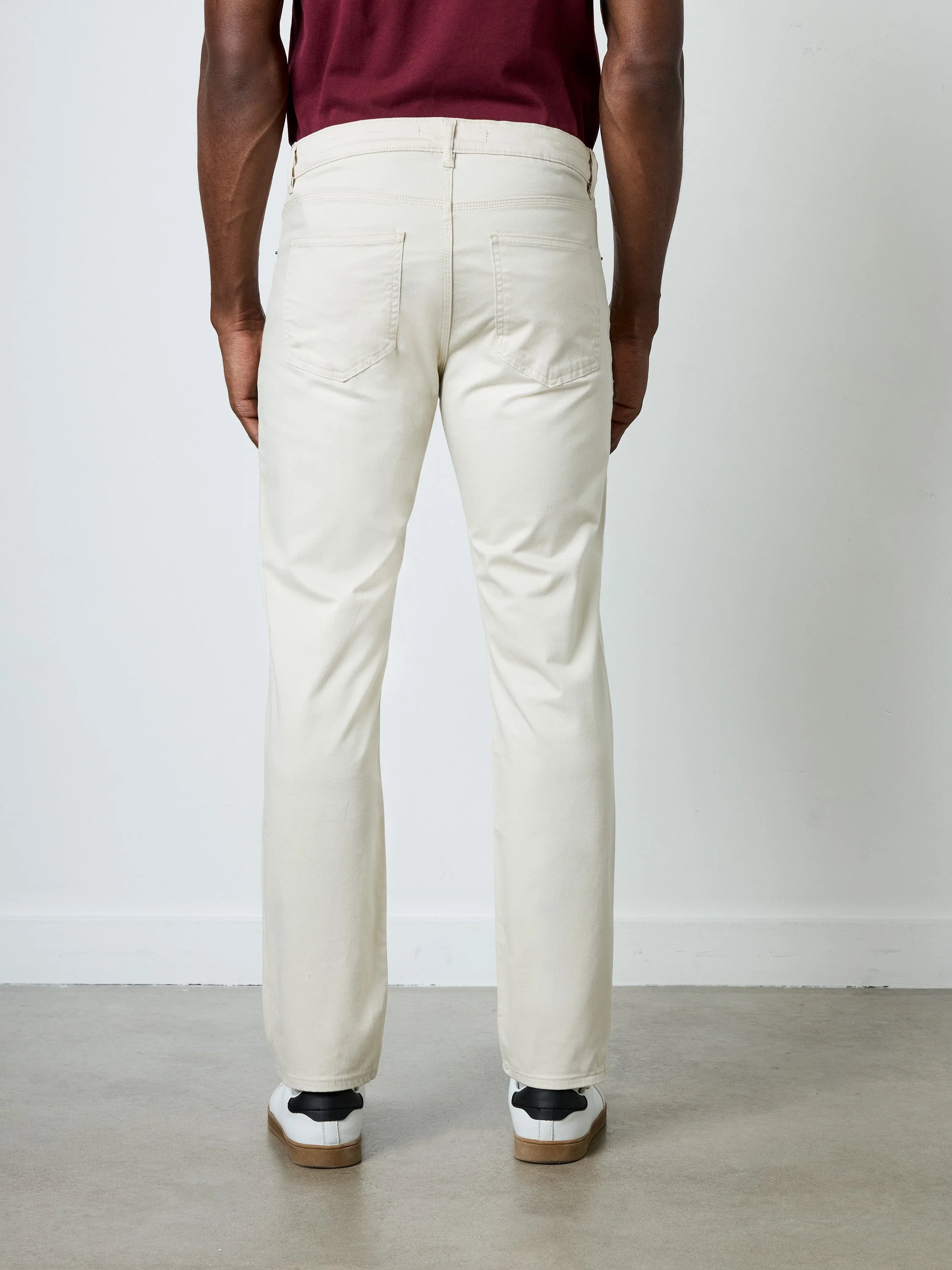 Cotton Stretch 5 Pocket 34 Inch Jeans
