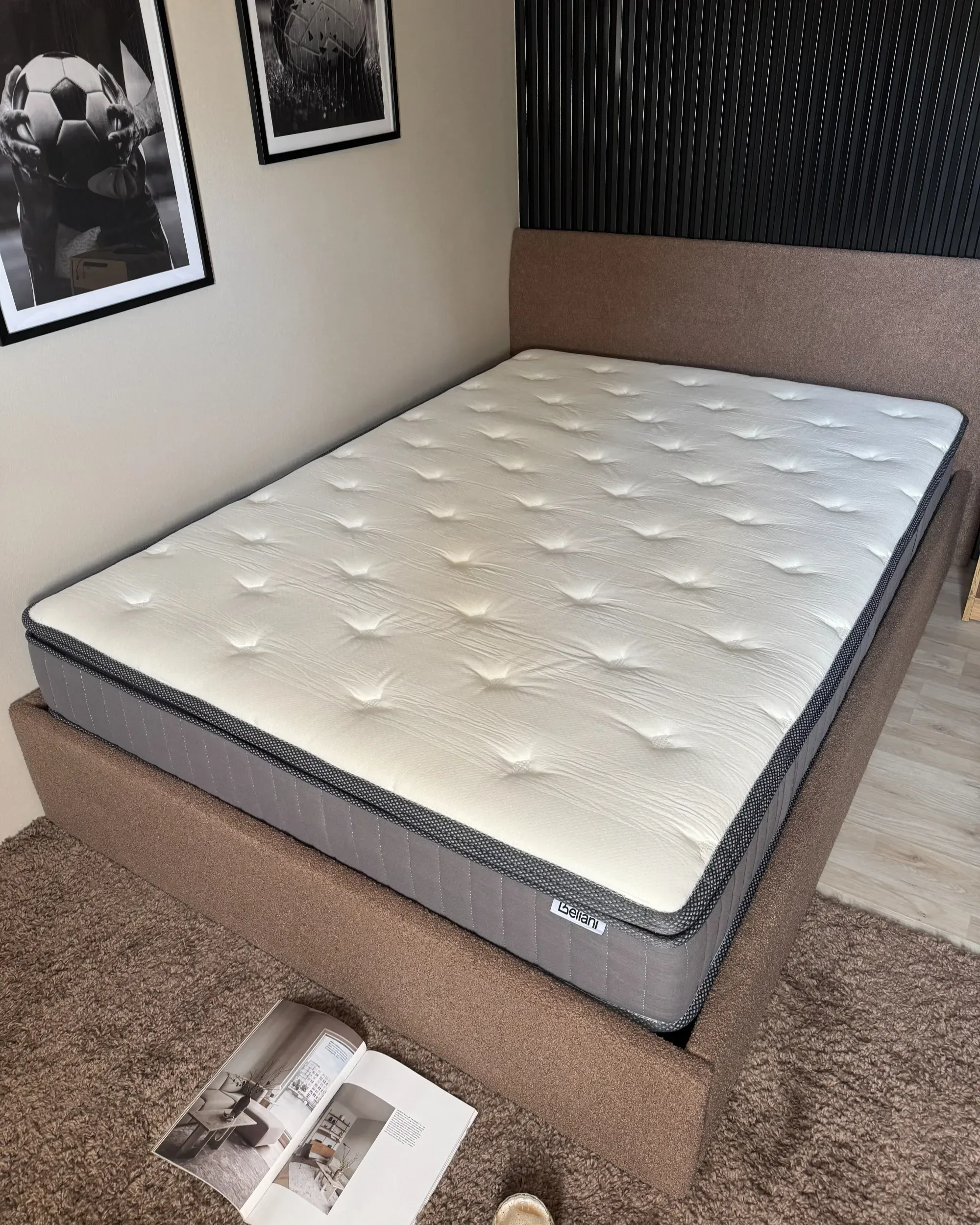 Materasso a molle insacchettate con memory gel H3/4 140x200 cm