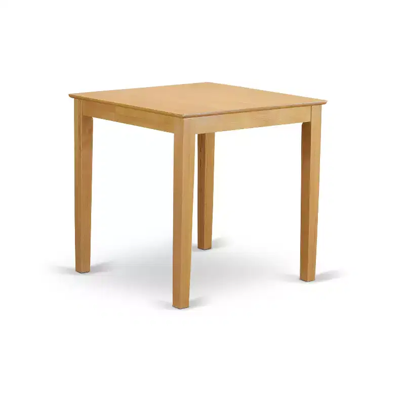 HomeStock Belmont Pub Table Set-Pub Table And Counter Height Chairs, Oak