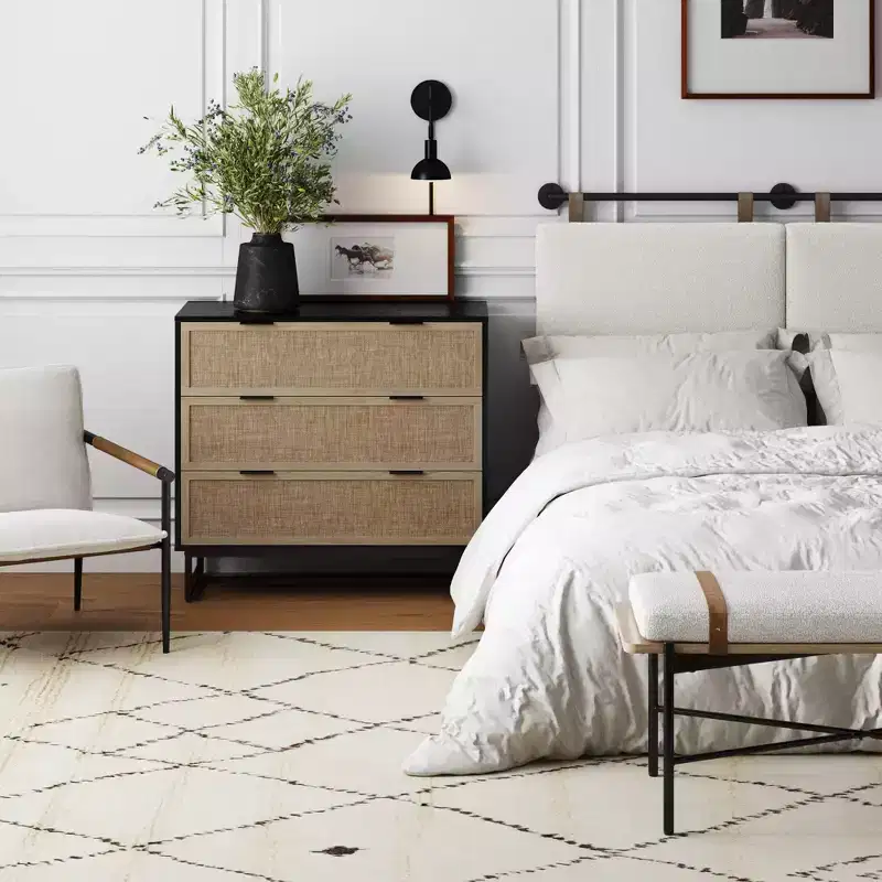 Nathan James Kova Rattan Dresser