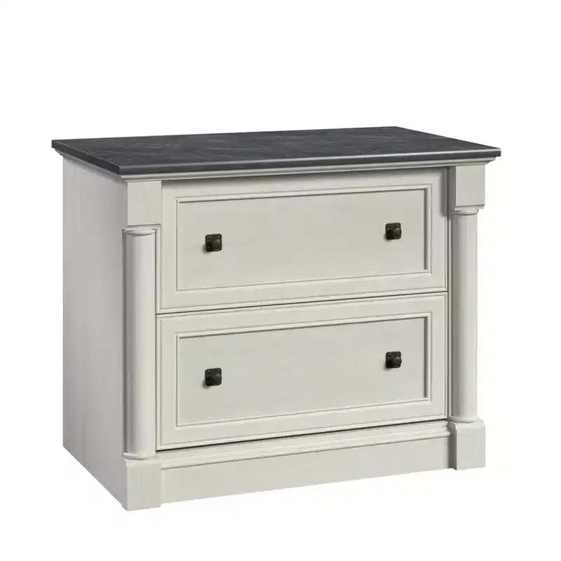 Lateral File Cabinet Glacier Oak Finish