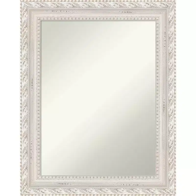 24x30 Opera Wood Wall Mirror, Modern Rectangle, No Assembly - Amanti Art