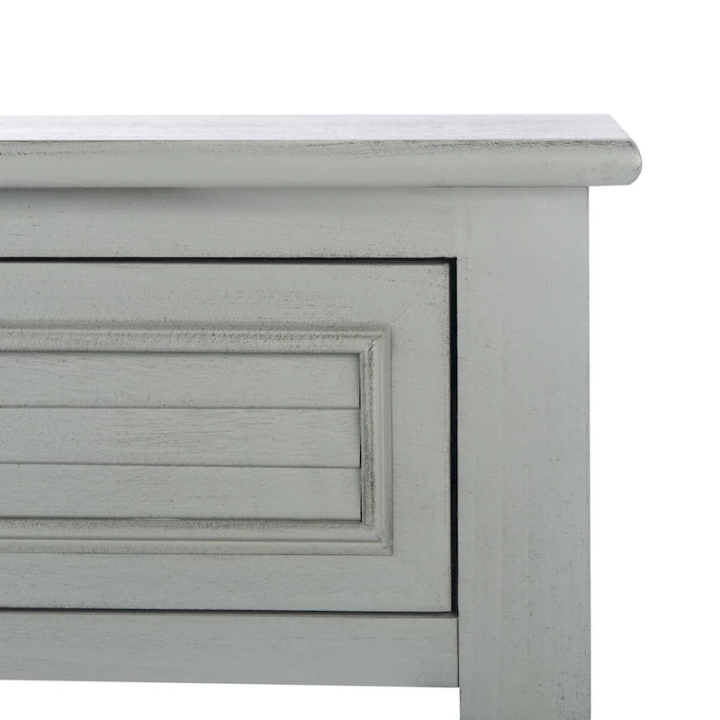 SAFAVIEH Tinnie 2-Drawer Console Table - 36 W x 13 L x 29.5 H - 36Wx13Dx30H