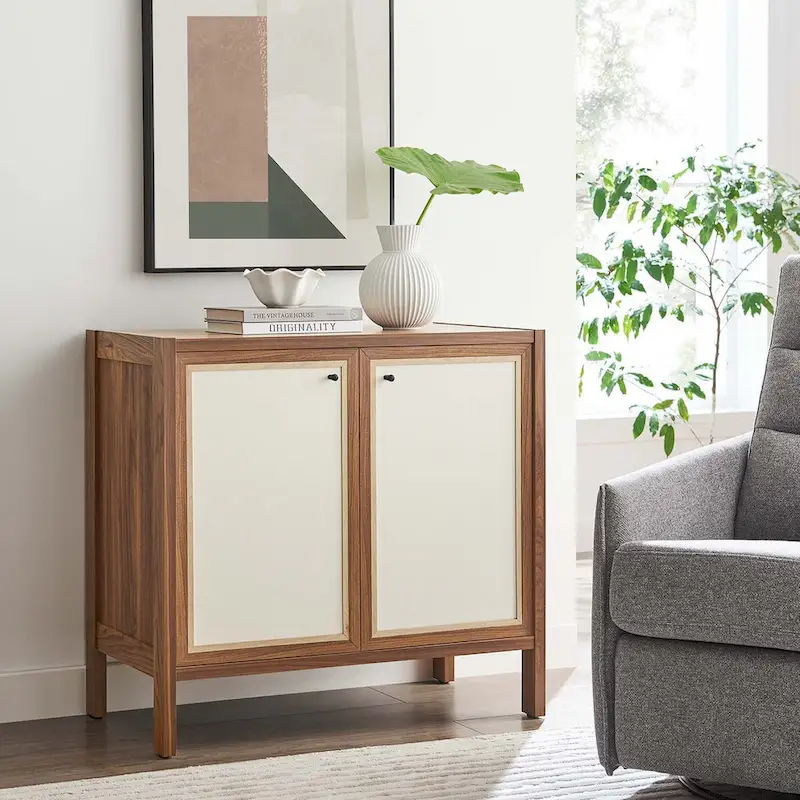 Capri 33 Wood Grain Storage Cabinet