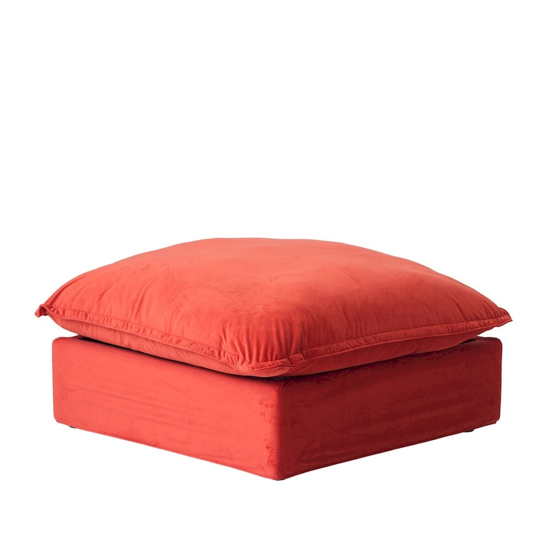 Modular Sectional Sofa Couch, 122.82 Velvet 3 Seater Sofa