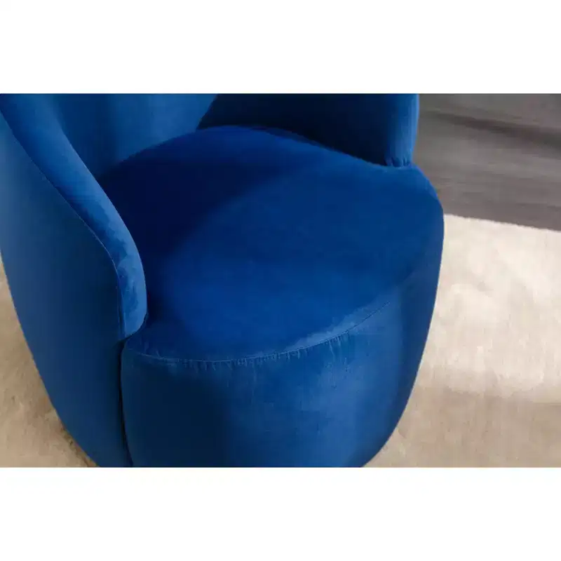 Fabric Swivel Accent Armchair Barrel Chair