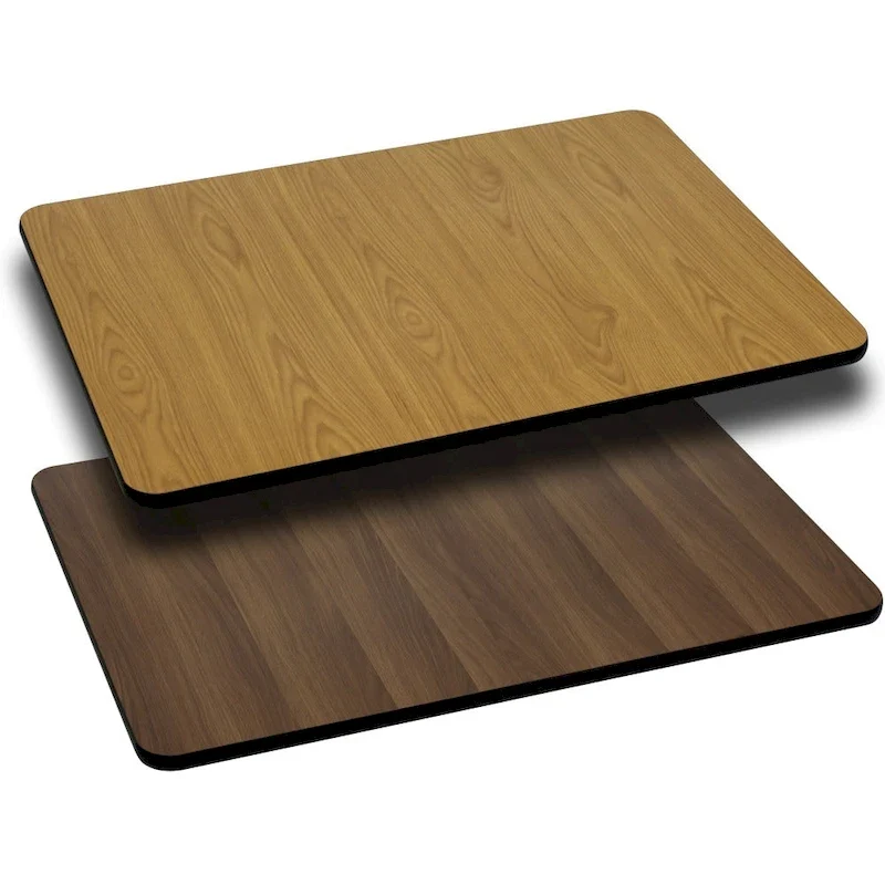 30   x 60   Rectangular Table Top with Reversible Laminate Top