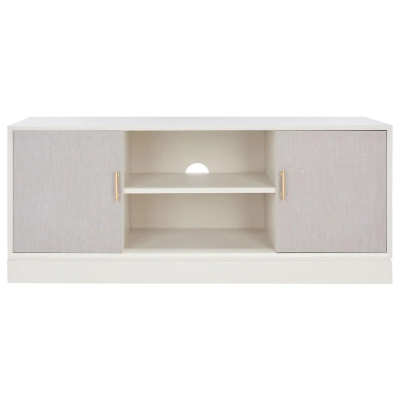 Wood 2-Door Media Stand 47