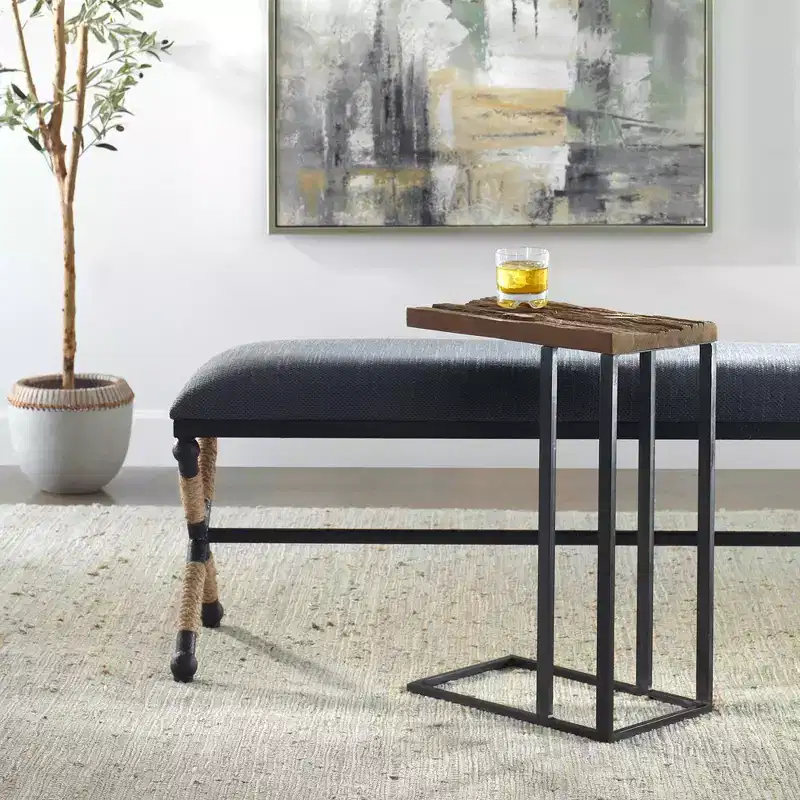 Reclaimed Wood Accent Table