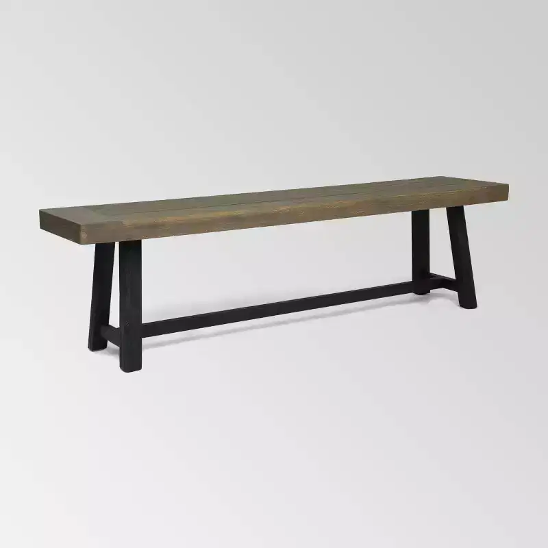 Raphael Acacia Wood Bench - Christopher Knight Home