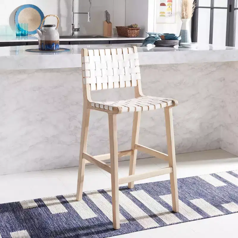 Leather Bar Stool