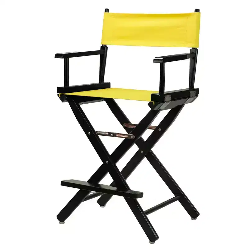 Counter-Height Director's Chair - Black Frame