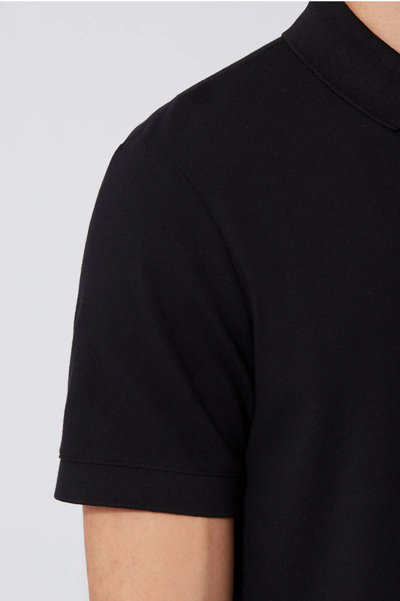 Pique Polo | Black