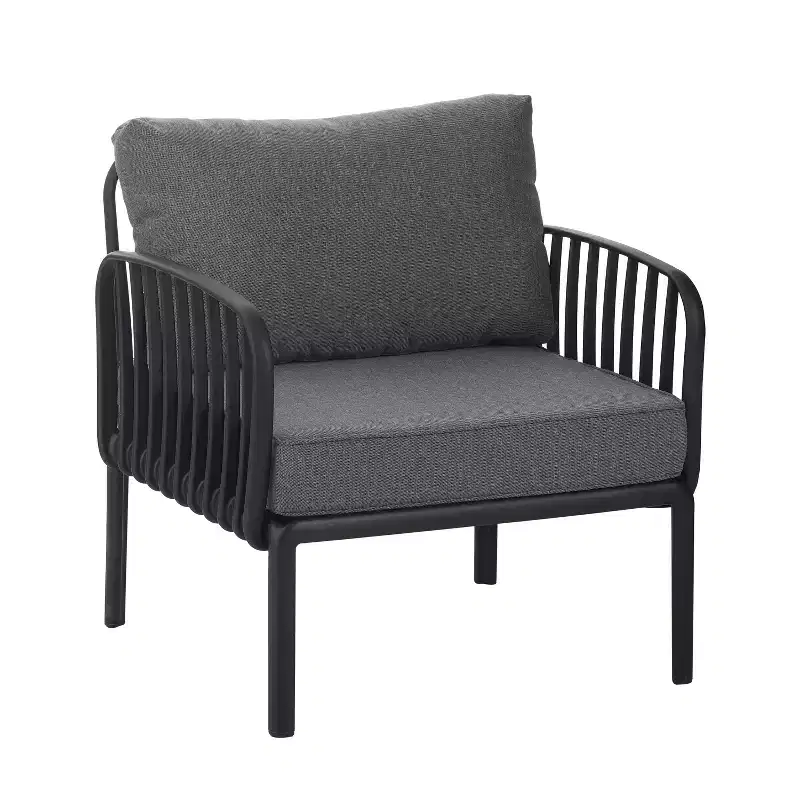 Christopher Knight Home Hester Outdoor Polypropylene Upholstered Club Chair