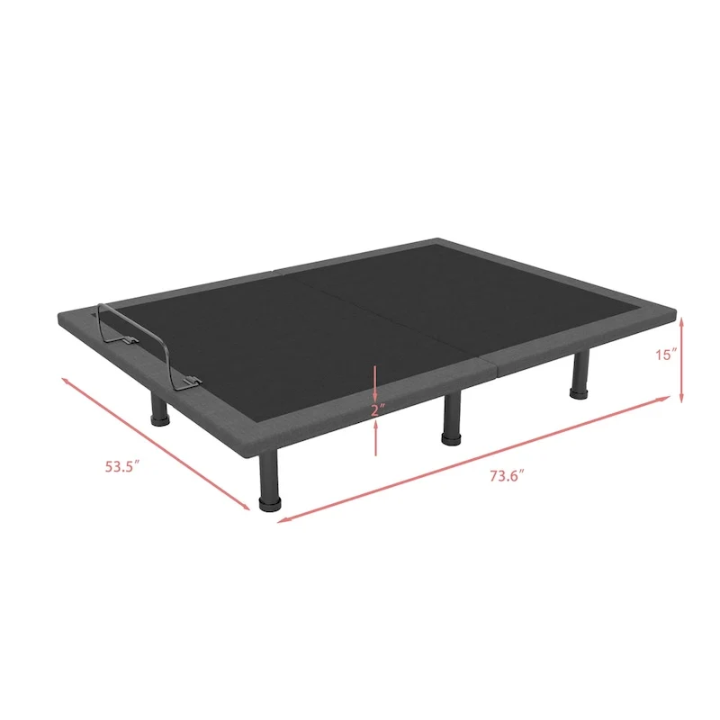 Adjustable Bed Base with Wireless Remote
