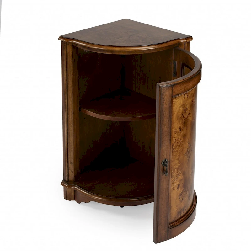 HomeRoots 23 Brown Standard Accent Cabinet - 22.75
