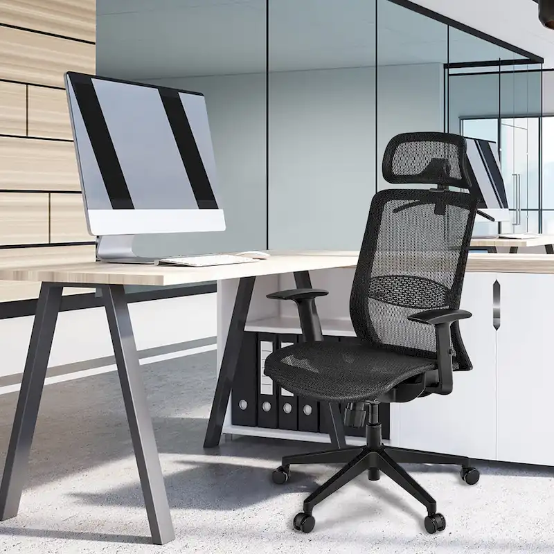 Ergonomic High Back Mesh Office Chair Recliner Task Chair - See Details