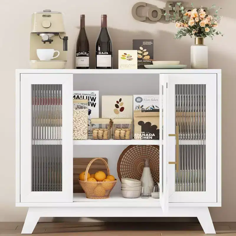 Buffet Cabinet with Storage, 36 Large Sideboard