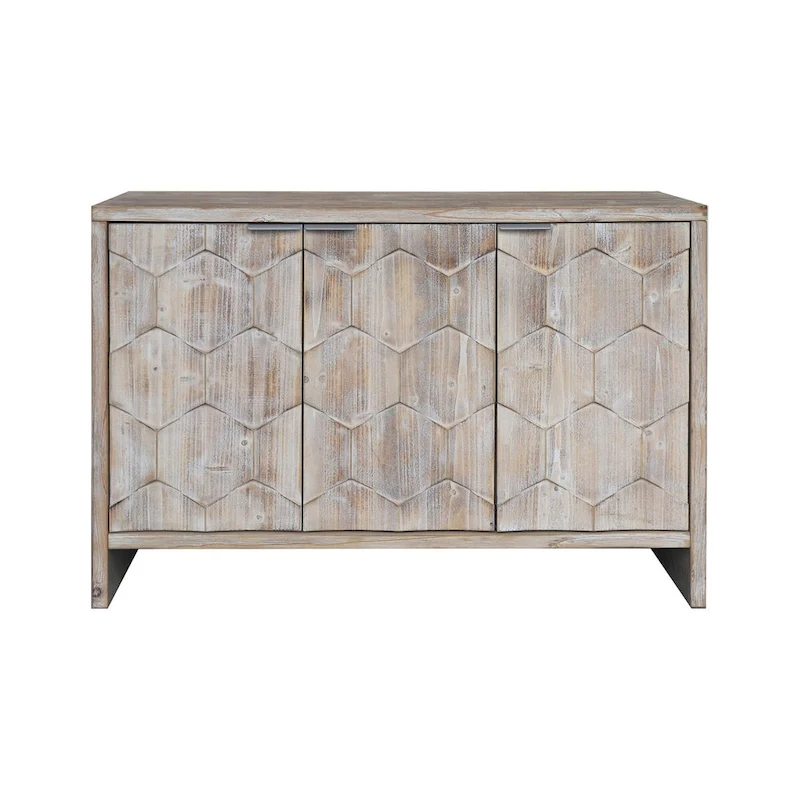 Accent Cabinet Farmhouse Style Wooden Cabinet Sideboard Buffet