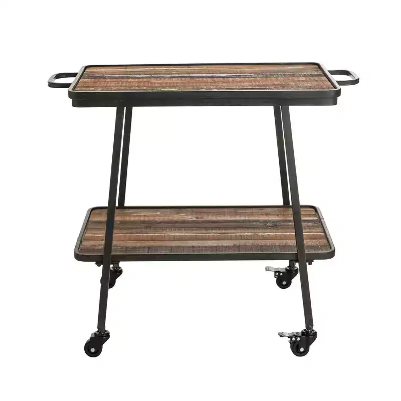 Felix 2 Tier Bar Cart - Adore Decor