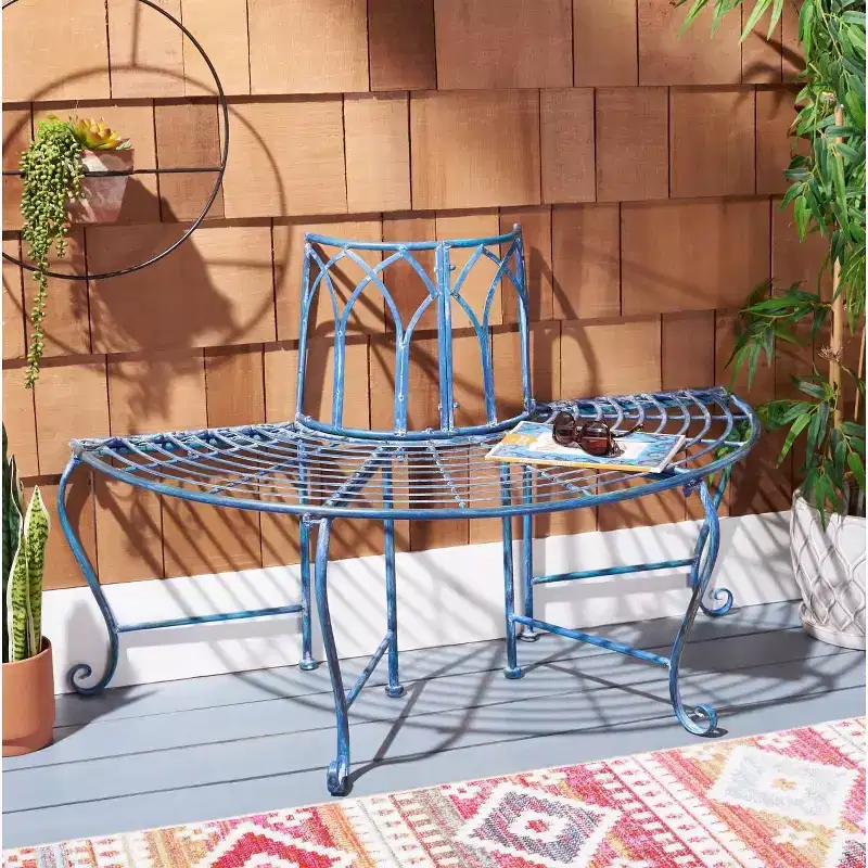 Abia Tree Bench - Outdoor - PAT5018 - Safavieh