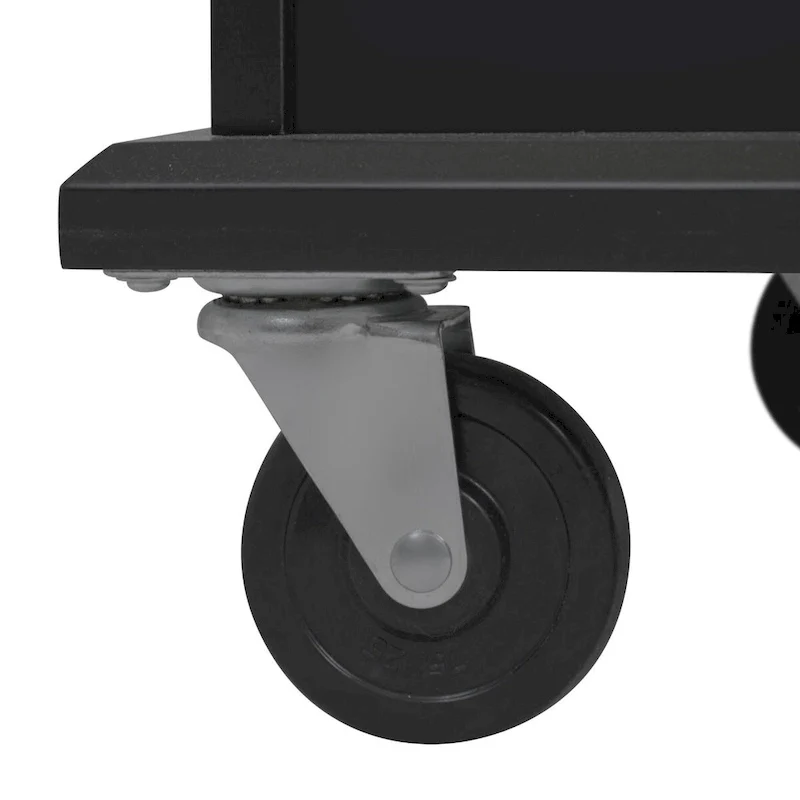 53.9 Kitchen Island Cart with Drop Leaf on Wheels