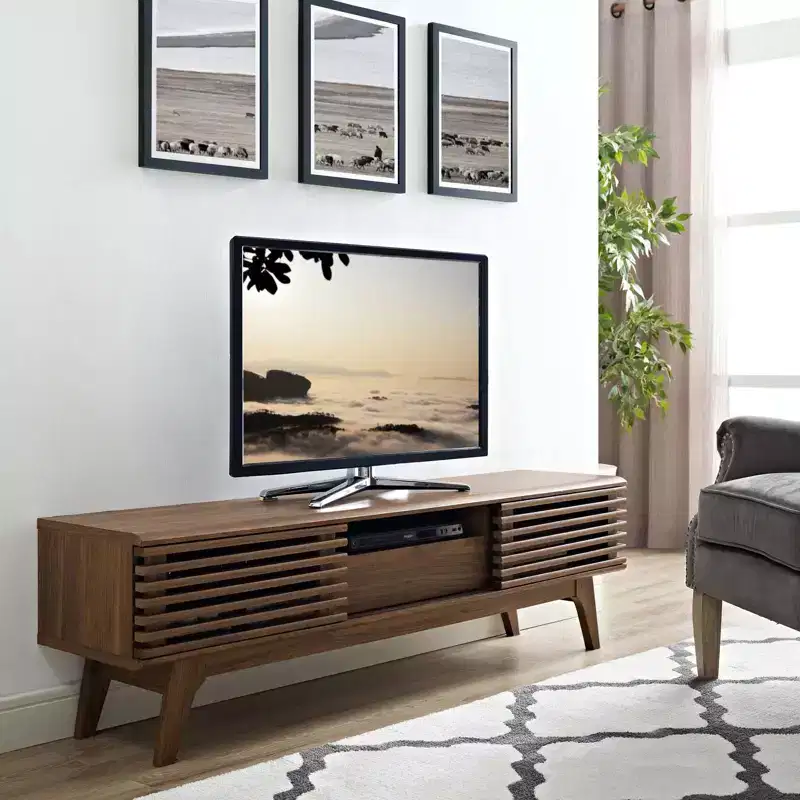 Mid-Century TV Stand for TVs up to 59