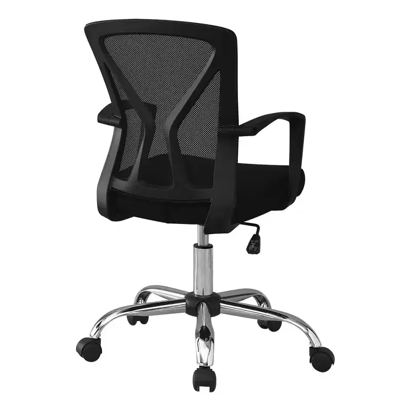 Mesh Ergonomic Office Chair with Adjustable Height, Swivel Chair with Armrest and Padding Seats, Computer Chair for Study, Reading Room
