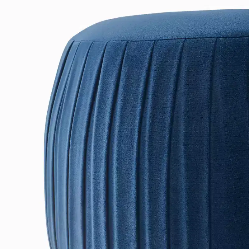 Jolie Pleated Ottoman - Adore Dcor
