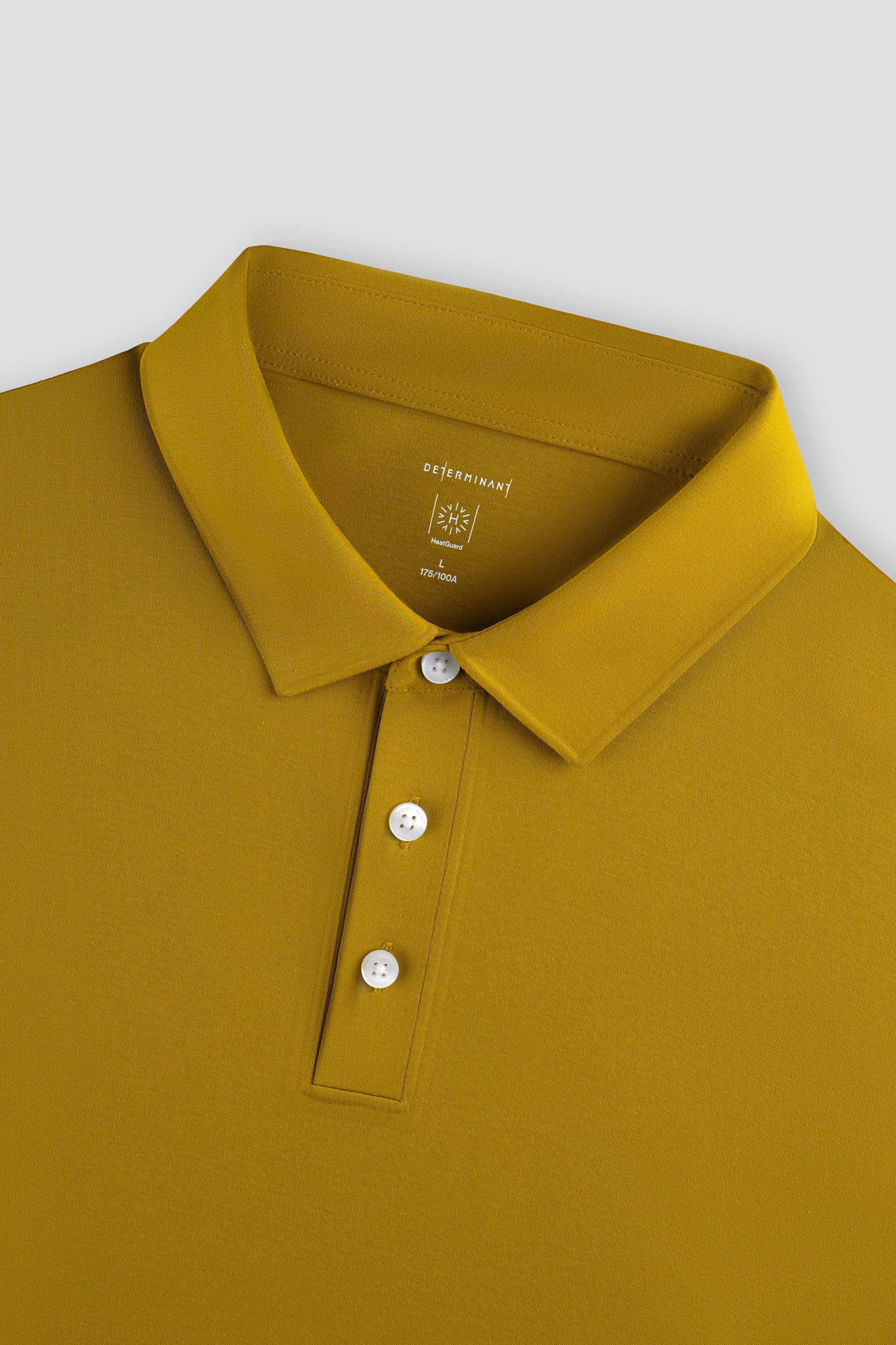 Long Sleeve Polo – Palm Yellow