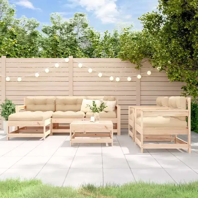 vidaXL Modular Patio Lounge Set in Different Colors