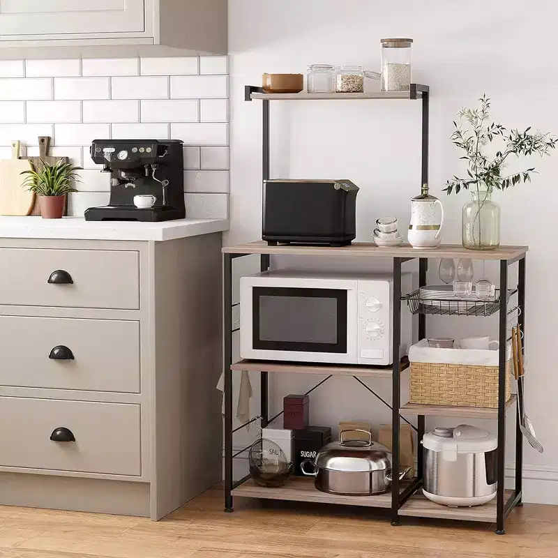 Baker's Rack Microwave Stand | 52.8